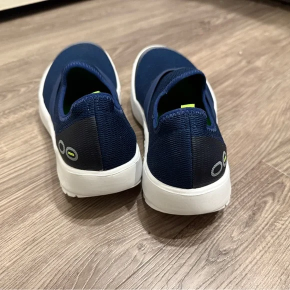 OOFOS Oomg Low Mesh White / Navy US Women’s 10 - Picture 5 of 8
